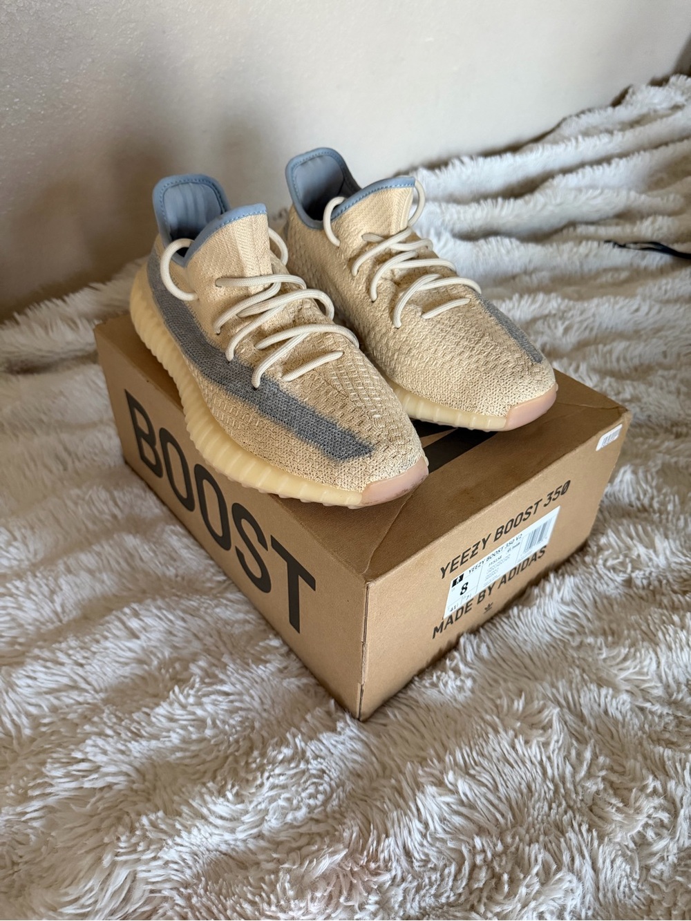 Yeezy Boost 350 (linen) Mens size 8